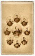 Cdv - Generals Of Our Army, 1861. 