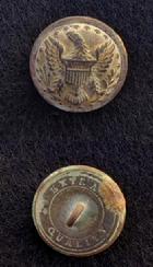 Beautiful Excavated US Staff Officers Coat Button