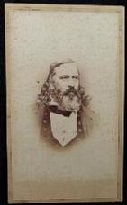 Nice Cdv Image of Confederate Brigadier General Albert Pike 