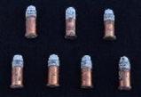 Nice Group of Seven - 100 Year Old .22 Short Cartridges