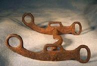 Nice ca. 1850s Farm Bit Often Recovered in Confederate Campsites
