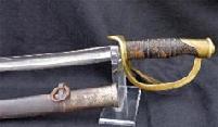 Nice All Original U.S. M1860 Cavalry Saber & Scabbard Manufactured by the Ames Co. in 1863