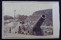 Excellent Original Civil War Period Cdv Image of the Confederate Battery Cheves, on the southeastern shore of James Island, at Charleston, South Carolina