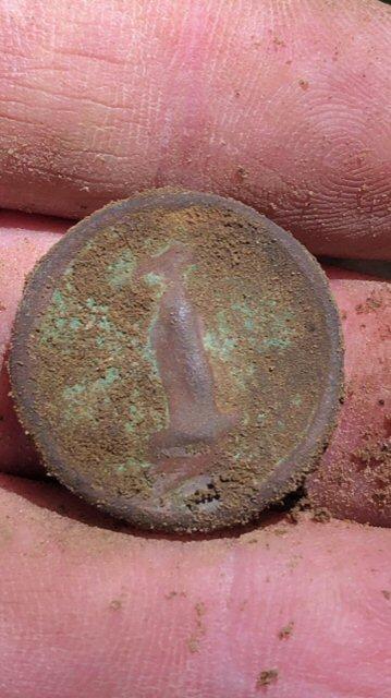 Rick Steed's Confederate Block I Infantry Button 