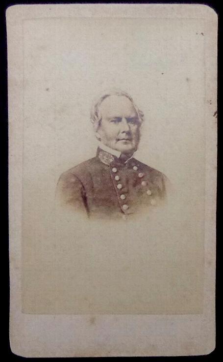 Very Good Cdv Image of Missouri State Guard & Confederate General Sterling Price