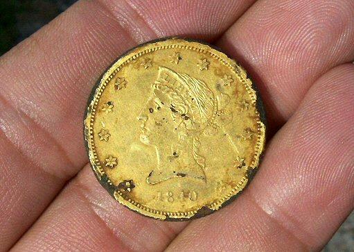 1840 $10 Gold Coin