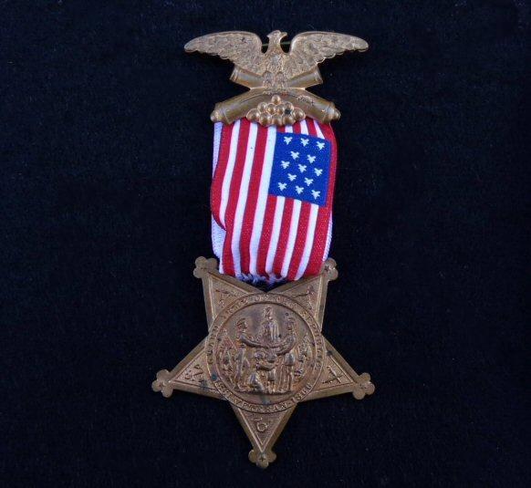 Fine G.A.R. or Grand Army of the Republic, Numbered Membership Badge