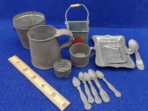Neat Group of Very Small Tinware