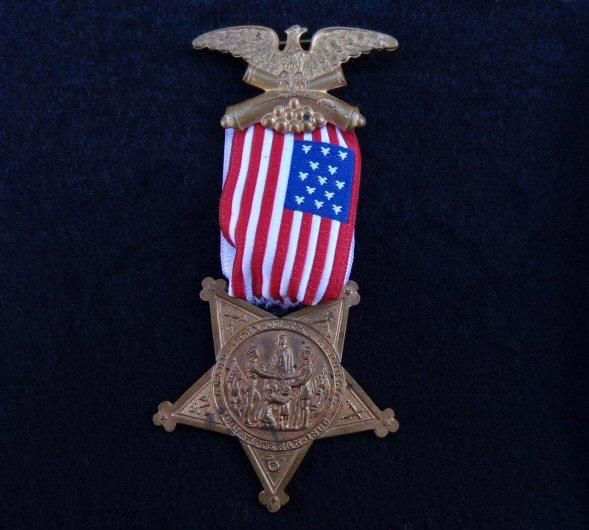 Fine G.A.R. or Grand Army of the Republic, Numbered Membership Badge