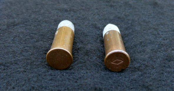 Nice Pair of 100 Year Old .32 Caliber Long Rimfire Cartridges 