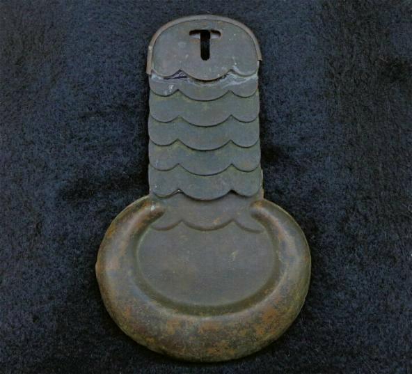 Nice Displaying Dug Shoulder Scale Recovered Near Gettysburg, Pennsylvania 