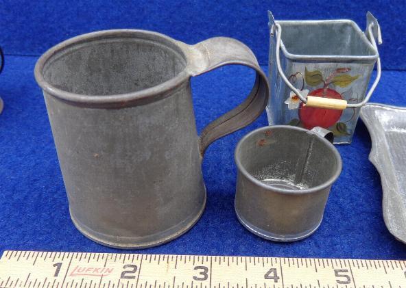 Neat Group of Very Small Tinware