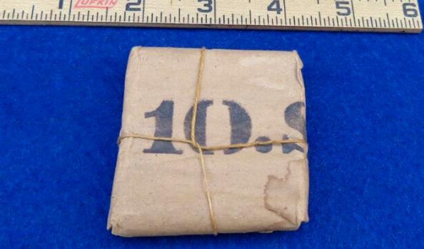 Nice Original Packet of 10-Second Allegheny Arsenal Artillery Fuses