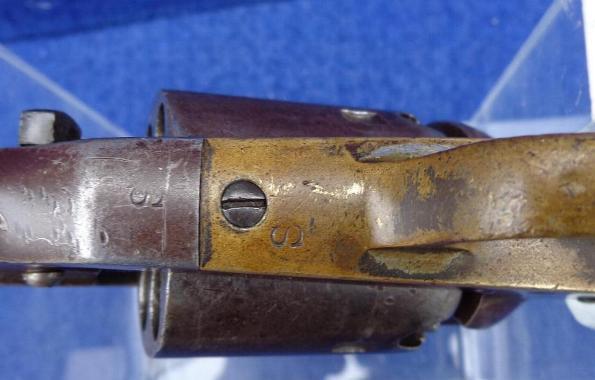  Very Good Unquestionably Martial, Anchor Marked, Whitney Navy Revolver