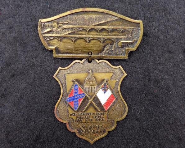 Very Nice Badge From the 1928 UCV, or United Confederate Veterans Reunion
