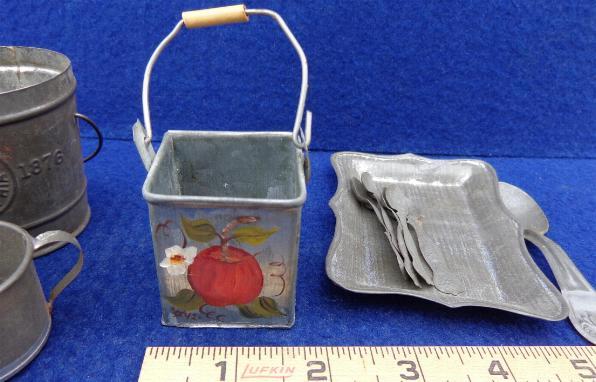 Neat Group of Very Small Tinware