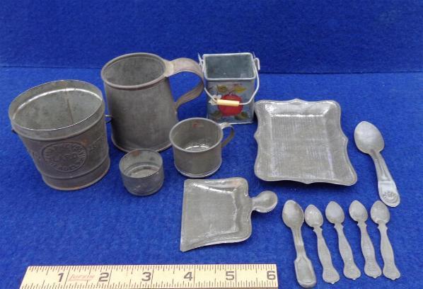 Neat Group of Very Small Tinware