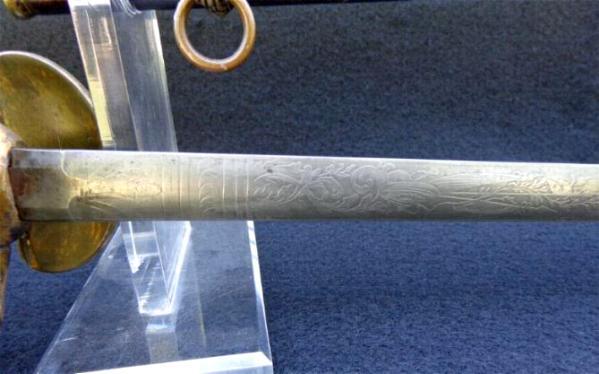 RARELY Encountered ACTUAL Civil War Period U.S. Model 1860 Field & Staff Officer's Sword & Scabbard