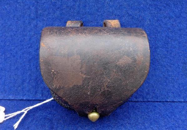 Very Nice Civil War Period Percussion Cap Box 