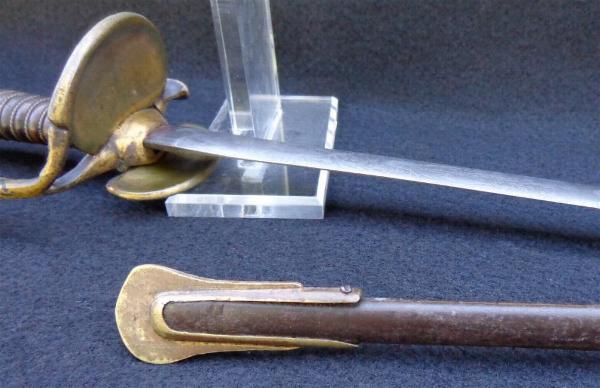 RARELY Encountered ACTUAL Civil War Period U.S. Model 1860 Field & Staff Officer's Sword & Scabbard