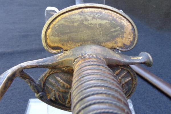 RARELY Encountered ACTUAL Civil War Period U.S. Model 1860 Field & Staff Officer's Sword & Scabbard