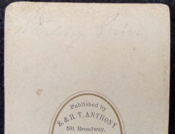 Very Good Cdv Image of Missouri State Guard & Confederate General Sterling Price