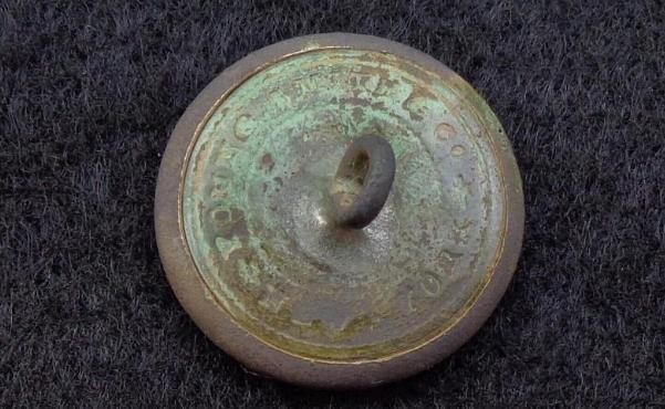 Fine Displaying Dug VA5 Virginia State Seal Coat Button - Recovered Albemarle County, Virginia