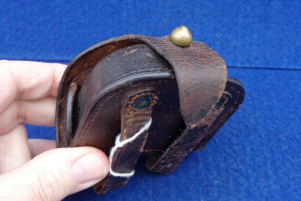 Very Nice Civil War Period Percussion Cap Box 