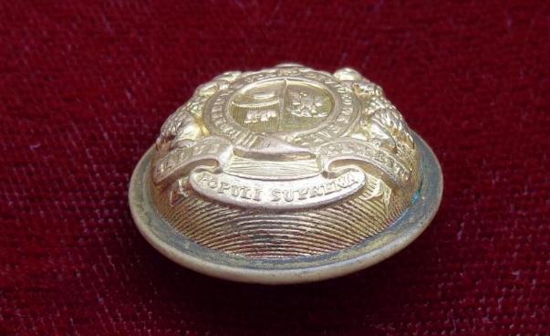 Fine Civil War Period Non Dug Missouri State Seal Staff Officer's Coat Button