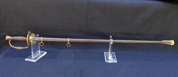 RARELY Encountered ACTUAL Civil War Period U.S. Model 1860 Field & Staff Officer's Sword & Scabbard