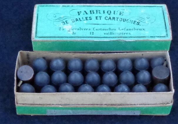 Nice Full Box of 12mm Pin-fire Pistol Cartridges