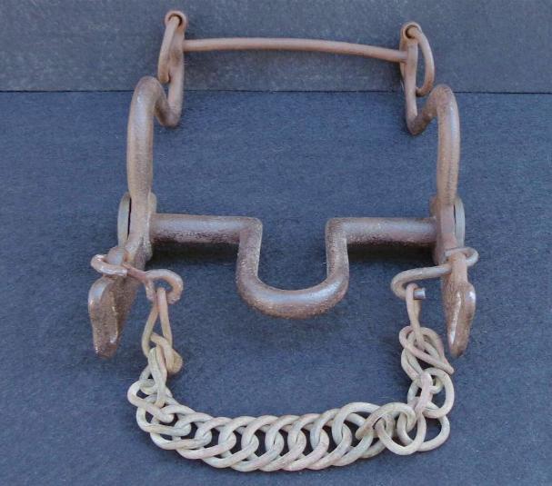 Excellent Dug Condition U.S. "Allegheny Arsenal" Marked, Federal Cavalry Bridle Bit w/Both Bosses & Curb Chain.