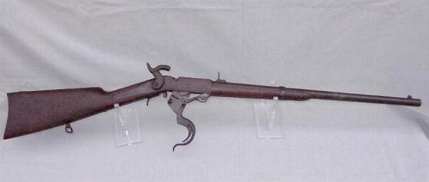 Nice Fully Functional & Cartouched "Attic" Condition 5th Model Burnside Carbine