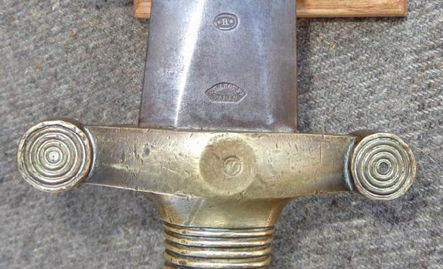 Fine M1831 French Artillery Sword - Roman Pattern that the US and CS Copied for their Short Artillery Swords