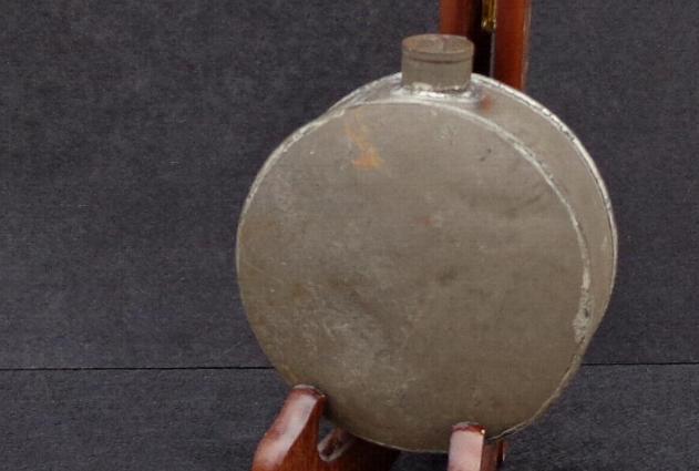 Small Tin Drum Militia Canteen - All Soldered