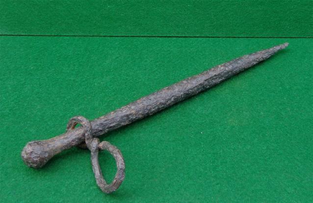 Nice Dug US Cavalry Civil War Picket Pin 