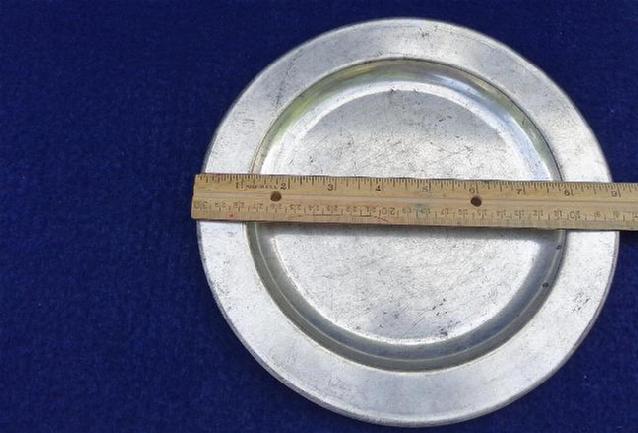 One of the Nicest Civil War Period Tin Mess Plates I every had