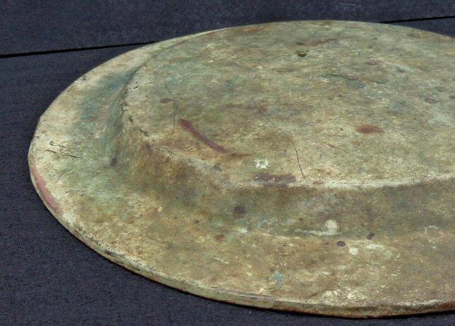 Cool Civil War Period "Relic Condition" Tinned Copper Mess Plate