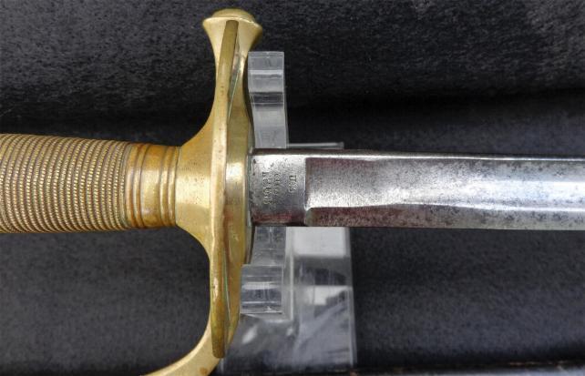Nice M1840 Federal NCO Sword, 1863 Dated, and U.S. Inspected