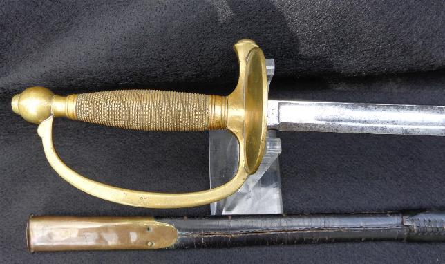 Nice M1840 Federal NCO Sword, 1863 Dated, and U.S. Inspected