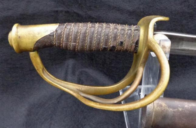Nice All Original U.S. M1860 Cavalry Saber & Scabbard Manufactured by the Ames Co. in 1863