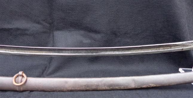Nice All Original U.S. M1860 Cavalry Saber & Scabbard Manufactured by the Ames Co. in 1863