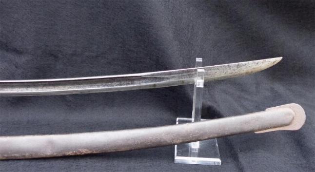 Nice All Original U.S. M1860 Cavalry Saber & Scabbard Manufactured by the Ames Co. in 1863
