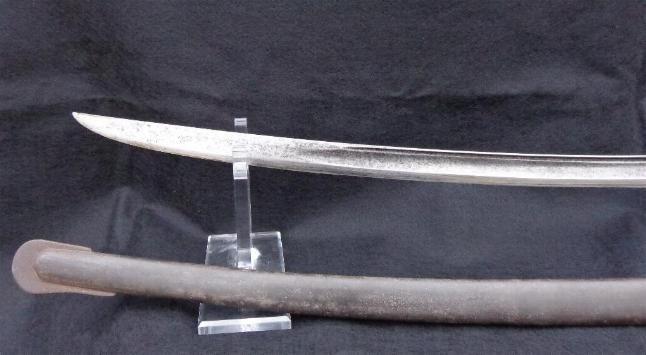 Nice All Original U.S. M1860 Cavalry Saber & Scabbard Manufactured by the Ames Co. in 1863