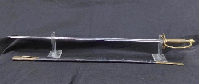 Nice M1840 Federal NCO Sword, 1863 Dated, and U.S. Inspected
