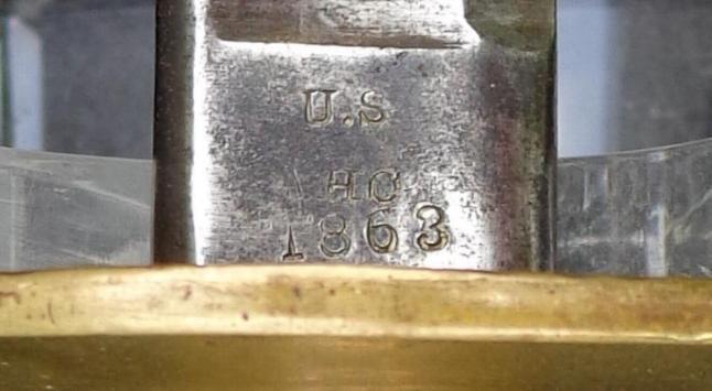 Nice M1840 Federal NCO Sword, 1863 Dated, and U.S. Inspected