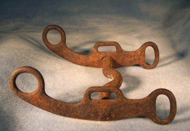 1850s Farm Bit Often Recovered in Confederate Camps - a
