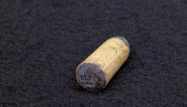 Very Fine Paper .41 Caliber "Eley Needle Gun Cartridge." 