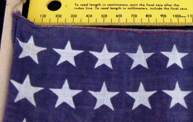 Nice ca. 1912-1959 48 Star U.S. Parade Flag on Original 32 Inch Staff - G.A.R. Parades, WWI, WWII Parades 