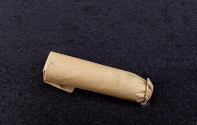 Very Fine Original Paper Cartridge for 1855, 1861, & 1863 Springfield Rifles, & Other .58 Caliber Rifles 